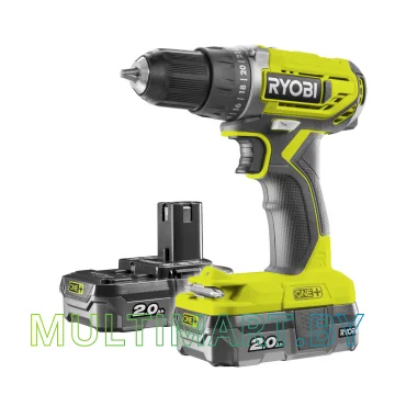 Дрель-шуруповерт Ryobi R18DD2-220S (с 2-мя АКБ, сумка)